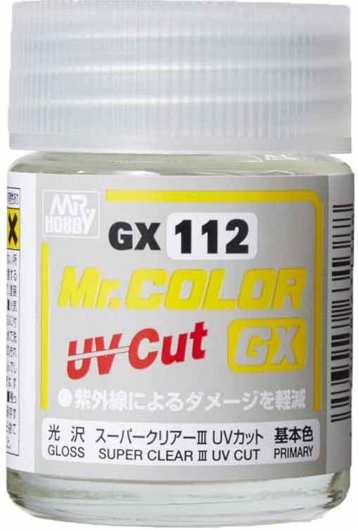 Gunze Sangyo GX112 SUPER CLEAR III UV CUT GLOSS