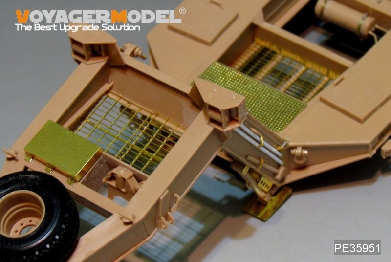 Voyager Model PE35951 Semi-remorque pour engins lourds M911 C-HET et M747 de l&amp;#39;armée américaine moderne pour MENG SS-013 1/35 – immagine 30