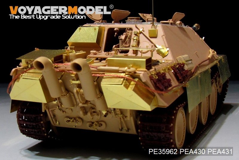 Kit de mise à niveau de base Voyager Model PE35962 Jagdpanther G2 de la Seconde Guerre mondiale pour RMF 5012 au 1/35 – immagine 15