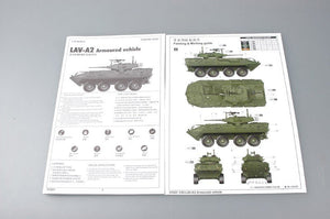 Trumpeter 01521 LAV-A2 Véhicule blindé à roues 8x8 (1/35) – image 8