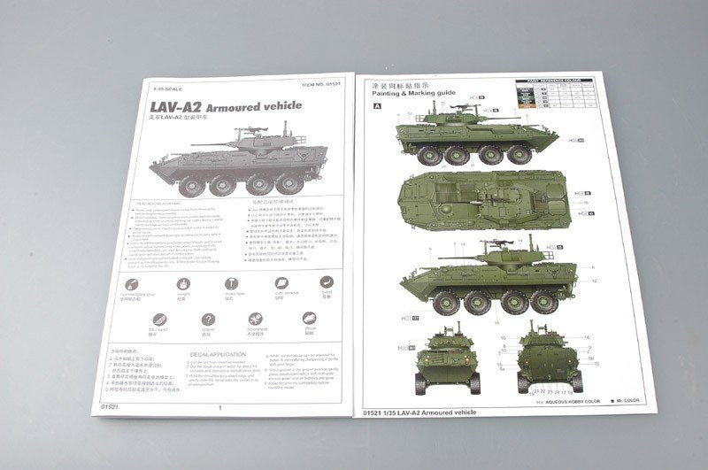 Trumpeter 01521 LAV-A2 Véhicule blindé à roues 8x8 (1/35) – image 8