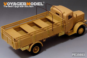 Camion cargo allemand Bussing Nag L4500A 4x4 de la Seconde Guerre mondiale, modèle Voyager PE35693, pour AFV 35270, échelle 1/35 – immagine 9