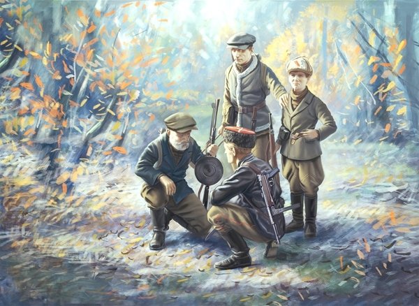 ICM 35631 Partisans soviétiques de la Seconde Guerre mondiale (1/35)
