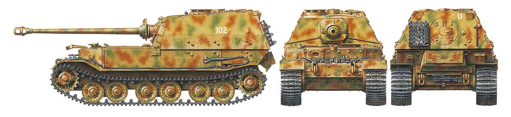 Tamiya 35325 German Tank Destroyer Elefant 1/35 – zdjęcie 9