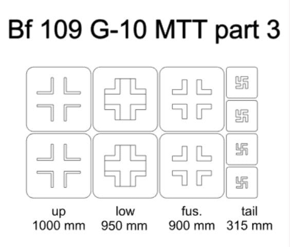 Omask 24025 Bf 109 G-10 MTT partie 3 1/48