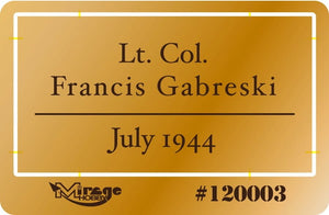 Mirage 120003 Lt. Colonel Francis GABRESKI (Juillet 1944) 200mm – imagen 3