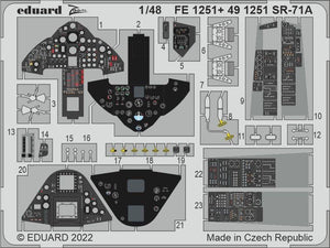 Eduard BIG49329 SR-71A REV 1/48 – immagine 3