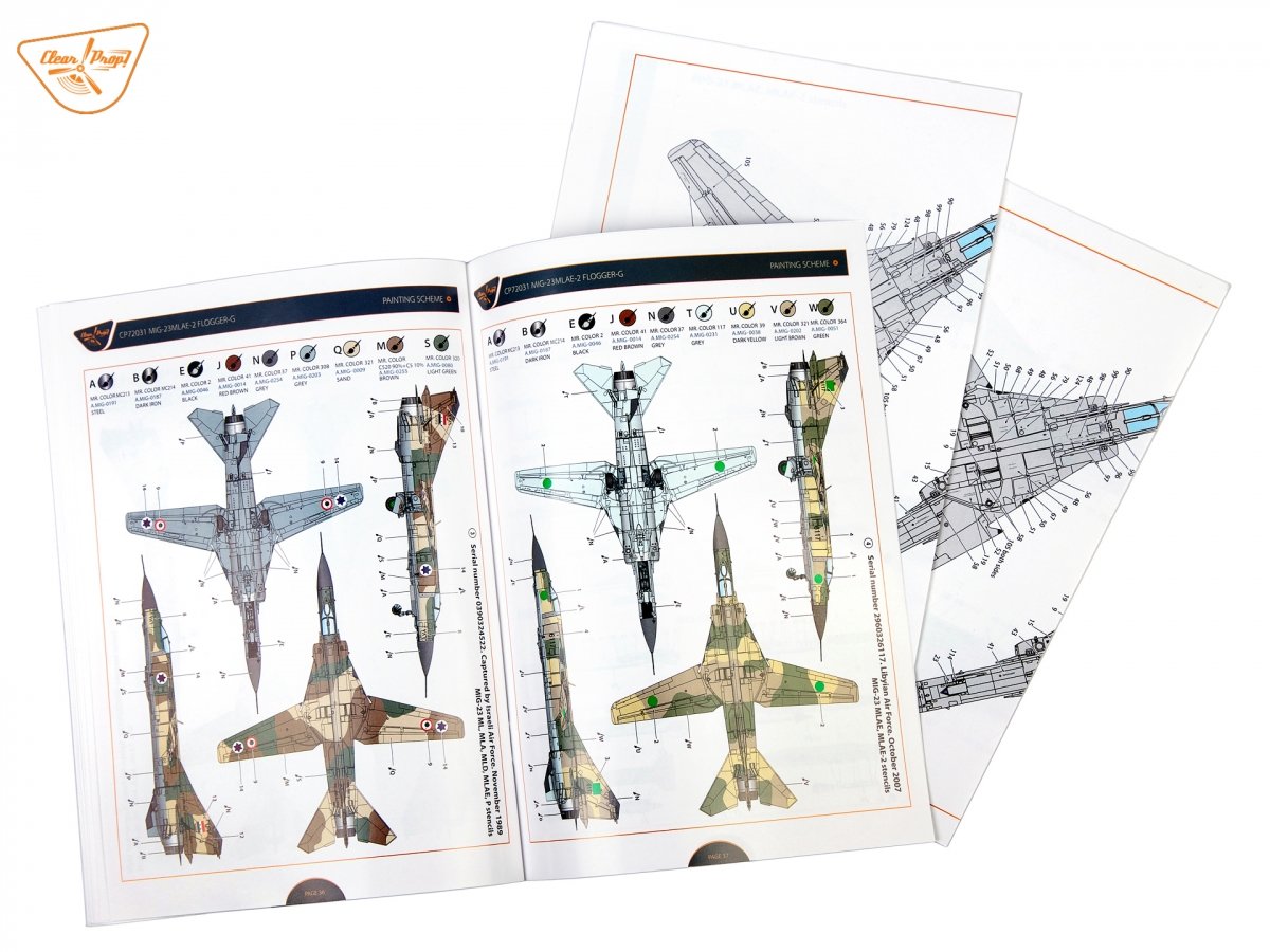 Propulseur transparent ! Kit expert MiG-23MLAE-2 Flogger-G CP72031 au 1/72  – image 38