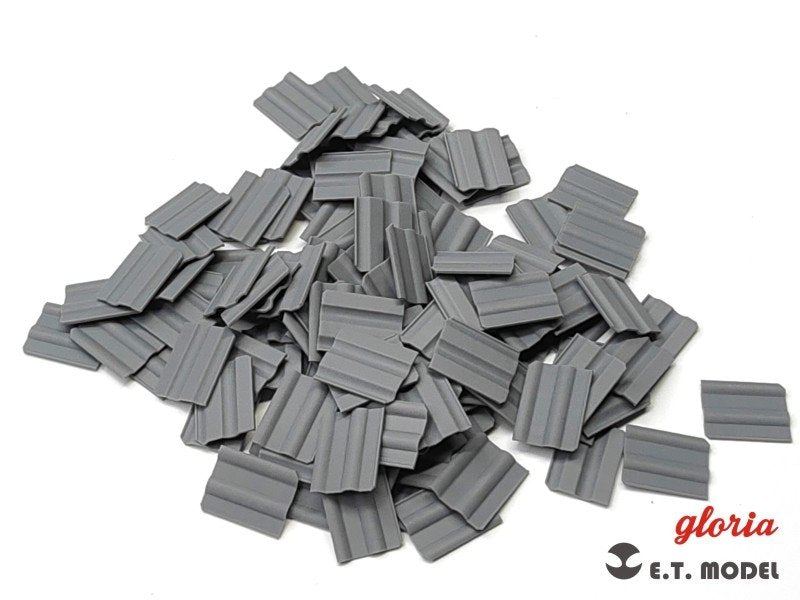 Tuiles de toit ET Model P35-206 de la Seconde Guerre mondiale, type Mendip, échelle 1/35 – imagen 2