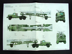 Trumpeter 00205 Missile HQ-2 avec cabine de chargement (1/35) – imagen 6