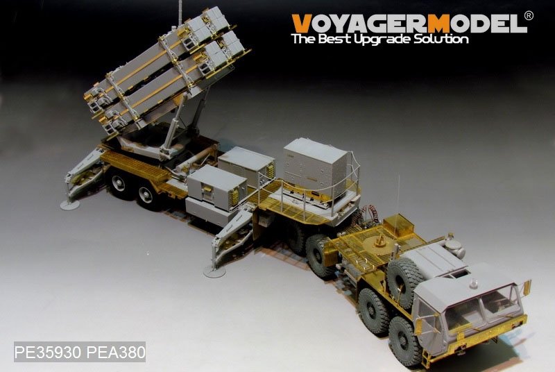 Maquette Voyager PE35930 M983 américain moderne avec système SAM Patriot MIM-104F PAC-3 Basic pour TRUMPETER 01037 1/35 – immagine 3