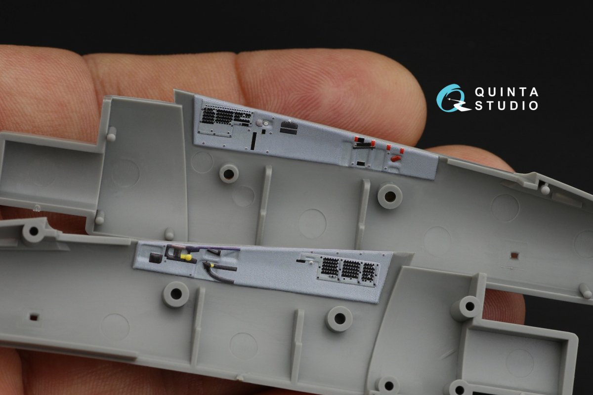 Intérieur imprimé en 3D et coloré pour F-15E de Quinta Studio QD72034 (GWH) à l&amp;#39;échelle 1/72 – image 3