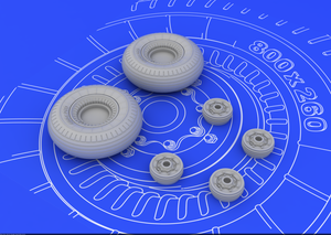 Roues Eduard 648072 Il-2 1/48 (TAMIYA) – immagine 3