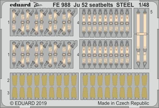 Eduard BIG49229 Ju 52 REVELL 1/48 – Bild 6