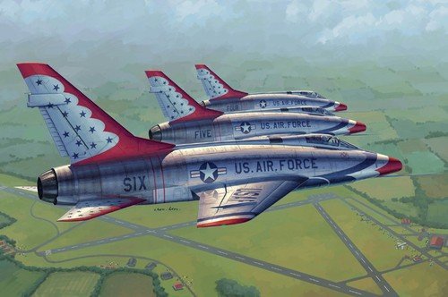 Trumpeter 02822 F-100D À THUN (1/48)