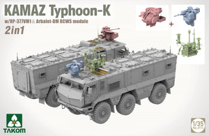 Takom 2173 KAMAZ Typhoon-K avec RP-377VM1 et module RCWS Arbalet-DM 2 en 1 1/35 – image 2