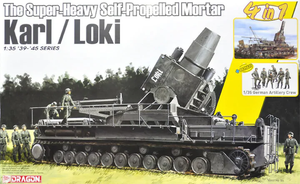 Dragon 6946 Le mortier automoteur super-lourd Karl / Loki avec équipage d&amp;#39;artillerie allemand 1/35