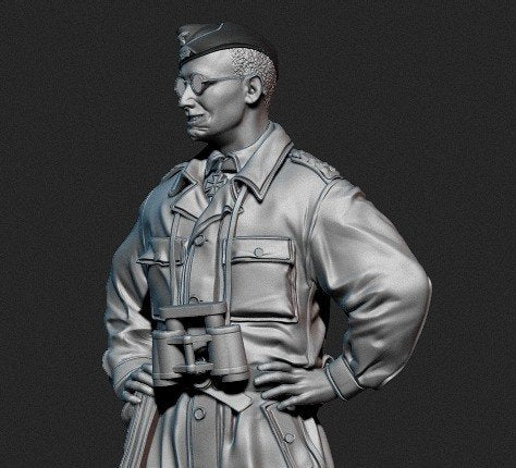 Panzer Art FI35-081 Officier de char Waffen-SS Bataille de Koursk n° 1 1/35  – imagen 2