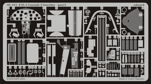 Intérieur du F4U-4 Eduard 32124 au 1/32 TRUMPETER