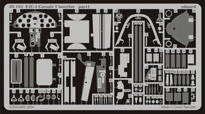 Intérieur du F4U-4 Eduard 32124 au 1/32 TRUMPETER