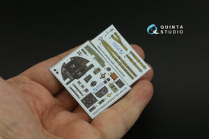 Intérieur imprimé en 3D et coloré sur papier décalcomanie Quinta Studio QD32210 Westland Whirlwind F Mk.I (Special Hobby) 1/32 – image 3