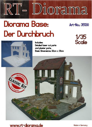 RT-Diorama 35130 Base de diorama : &amp;quot;Der Durchbruch&amp;quot; dans le Maßstab 1/35