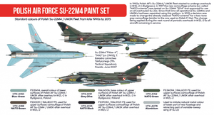 Kit de peinture Hataka HTK-AS47 pour Su-22m4 de l&amp;#39;armée de l&amp;#39;air polonaise (6 x 17 ml) – immagine 2