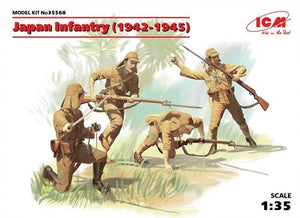 ICM 35568 Infanterie japonaise (1942-1945) 4 figurines
