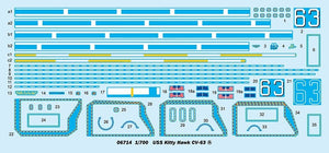 Trumpeter 06714 USS Kitty Hawk CV-63 1/700 – image 11