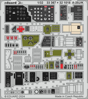 Eduard BIG33161 A-20J/ K HONG KONG MAQUETTES 1/32 – image 4