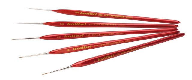 Ensemble de 170 000 pinceaux naturels Harder &amp; Steenbeck