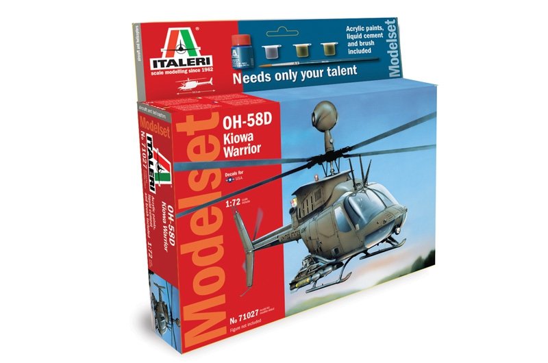Italeri 71027 OH - 58D KIOWA - MAQUETTE