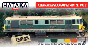 Hataka HTK-AS42 Kit de peinture pour locomotives des chemins de fer polonais vol. 2