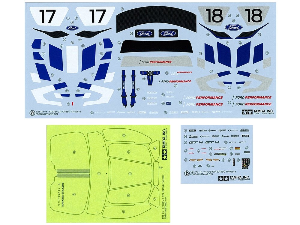 Tamiya 24354 Ford Mustang GT4 1/24 – immagine 5