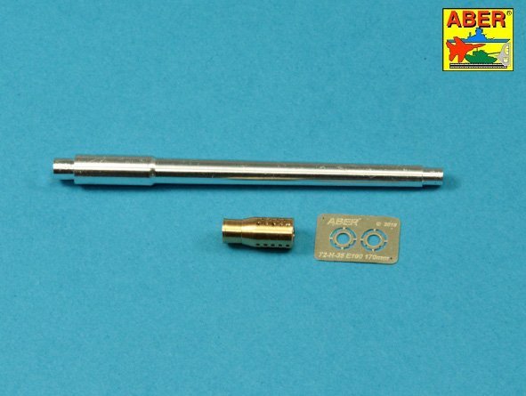 Canon Aber 72L-67 170 mm A/T pour Jagdpanzer allemand E-100 (1/72)