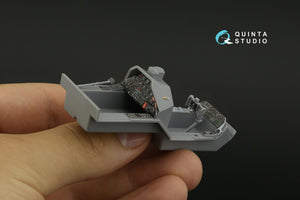 Intérieur imprimé en 3D et coloré sur papier décalcomanie (ICM) Quinta Studio QD35112 AH-1G Cobra 1/35 – Bild 9
