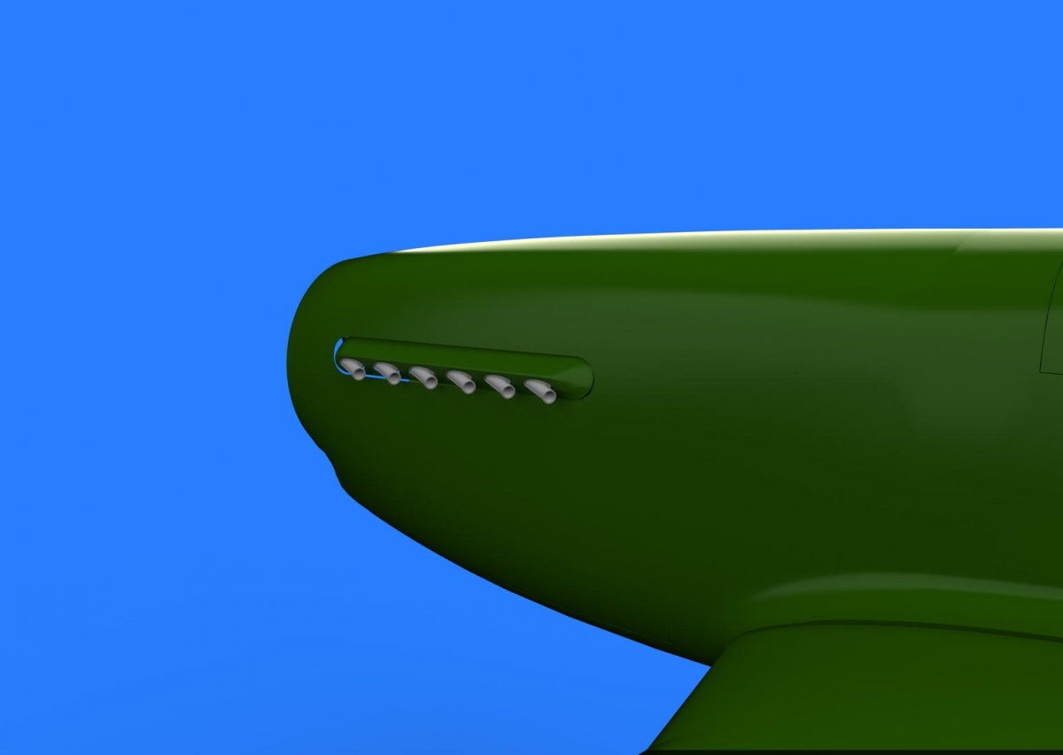 Eduard 632118 Pots d'échappement P-51D REVELL 1/32
