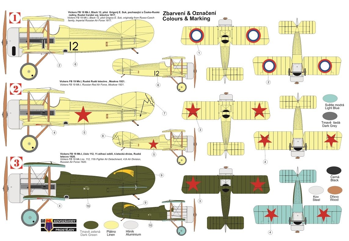 Kovozavody Prostejov KPM0251 Vickers FB-19 Mk.I « Bullet » en service russe 1/72 – image 2