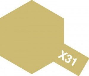 Peinture acrylique Tamiya X31 Or Titane (81531) 10 ml – image 2