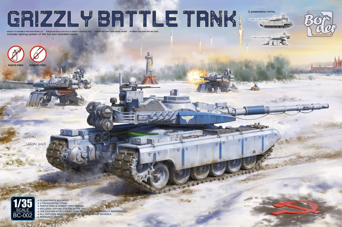 Char de combat Grizzly de Border Model BC-002 au 1/35