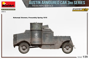MiniArt 39012 VOITURE BLINDÉE AUSTIN 3ème SÉRIE : SERVICE FREIKORPS. KIT INTÉRIEUR 1/35 – Bild 3