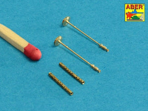 Aber 48L-21 Jeu de 2 canons pour mitrailleuses allemandes MG34 (1/48) – image 2