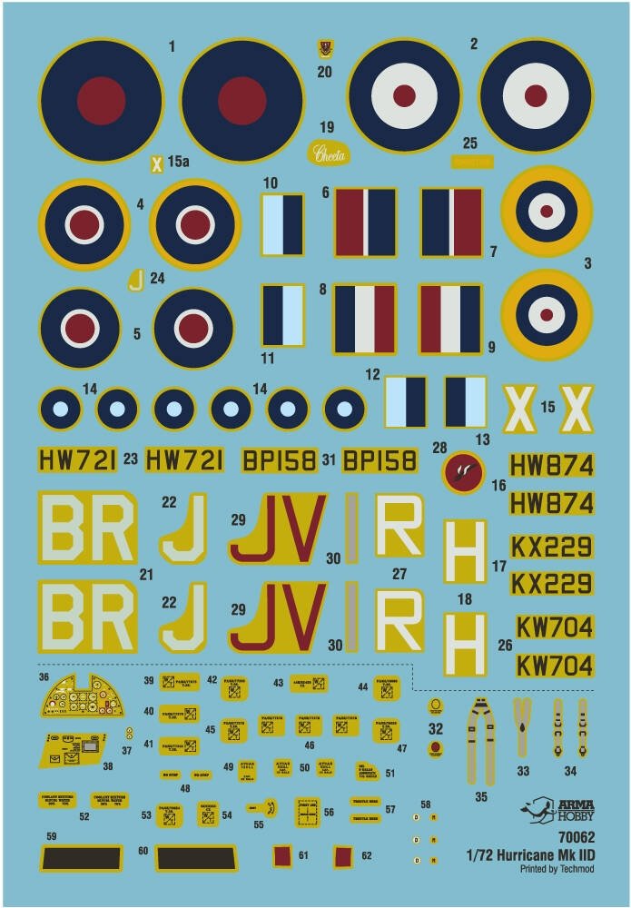 Arma Hobby 70062 Hurricane Mk II D 1/72 – image 2