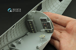 Quinta Studio QD32224 Boeing B-17G Radio operator&amp;#39;s compartment. 3D-Printed coloured Interior on decal paper (HK models) 1/32 – zdjęcie 8