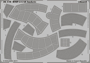 Paniers Eduard 36178 BMP-3 Émirats arabes unis 1/35 Trumpeter