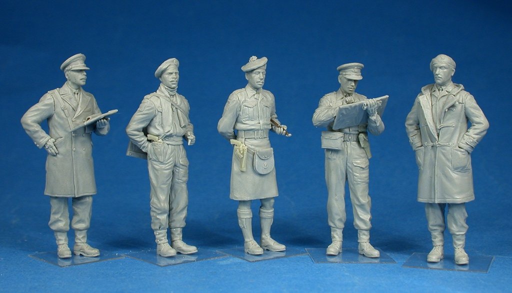 MiniArt 35165 OFFICIERS BRITANNIQUES (1/35) – immagine 4