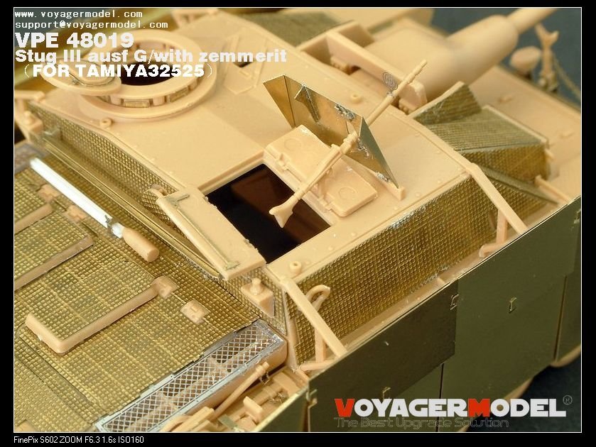 Voyager Model VPE48019 Stug III ausf G/avec zemmerit 1/48 – Bild 2