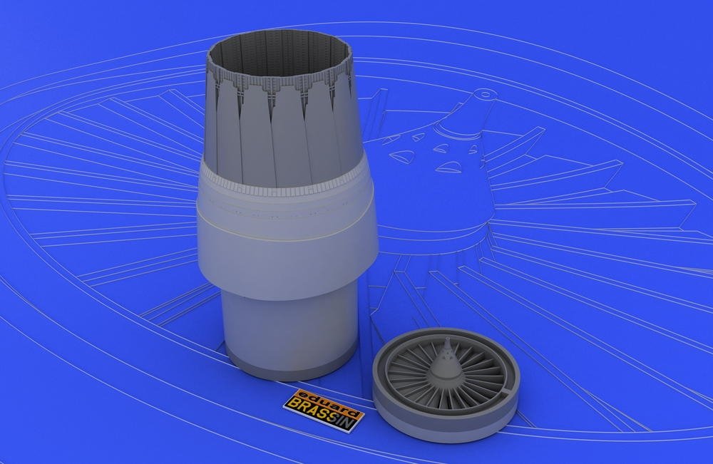 Moteur Eduard 648004 F-16CJ Block 52 1/48 (Tamiya) – immagine 2