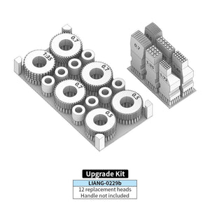 Outils Liang 0229B pour kit de mise à niveau du revêtement Zimmerit  – immagine 2