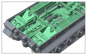 Maquette Rye Field 5003 Pz.kpfw.VI Ausf. E Tiger I Première production (intérieur complet) – immagine 2